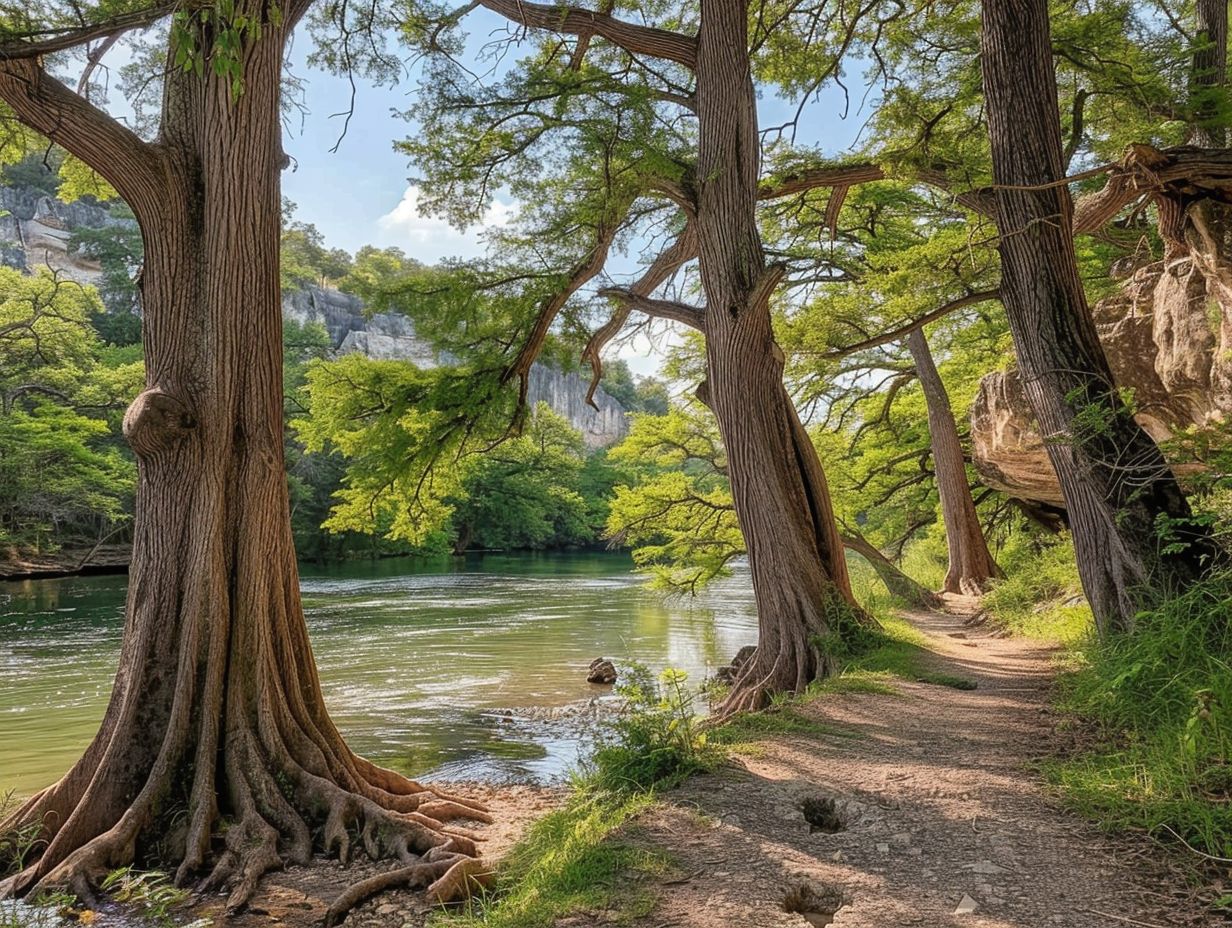 Dinosaur Valley State Park in July