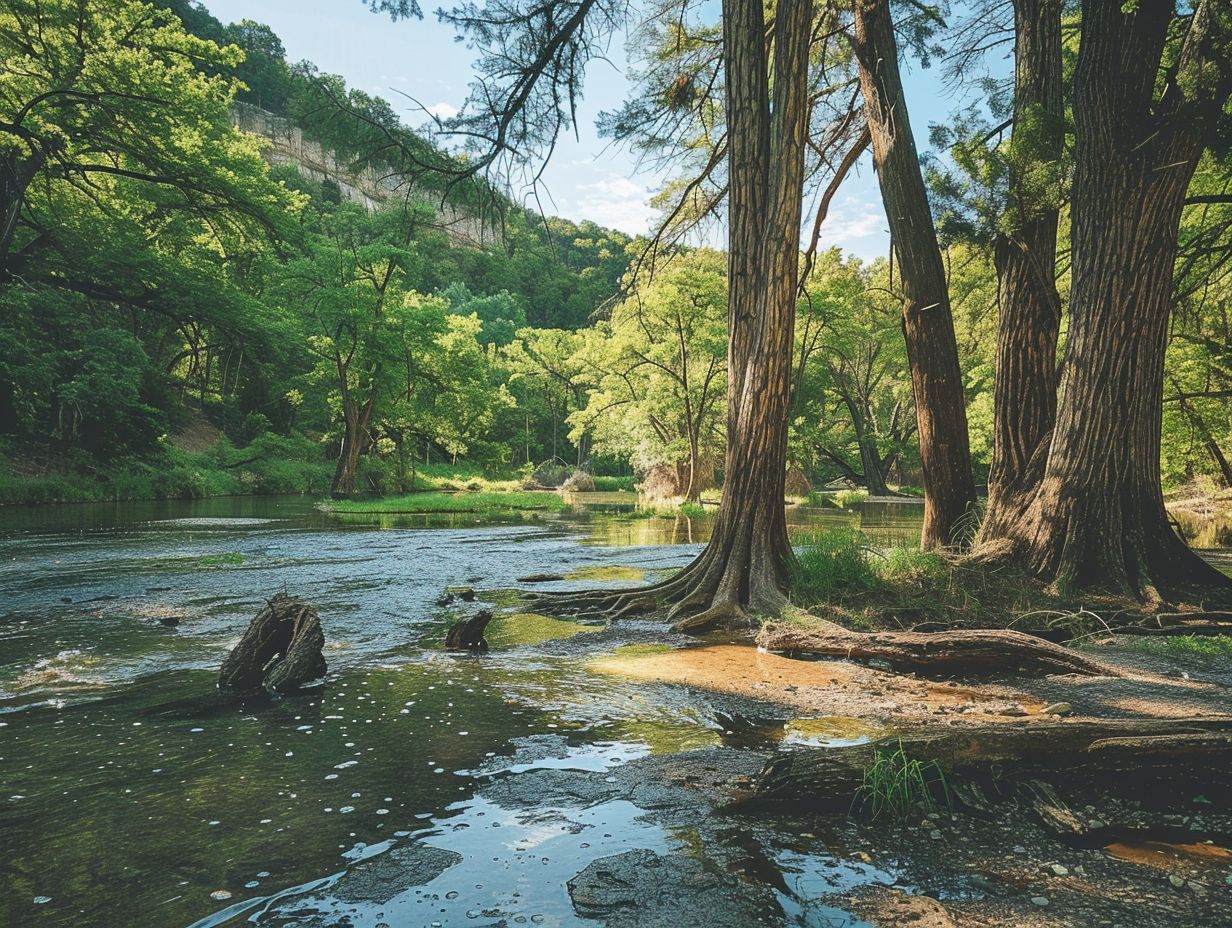 Dinosaur Valley State Park in March