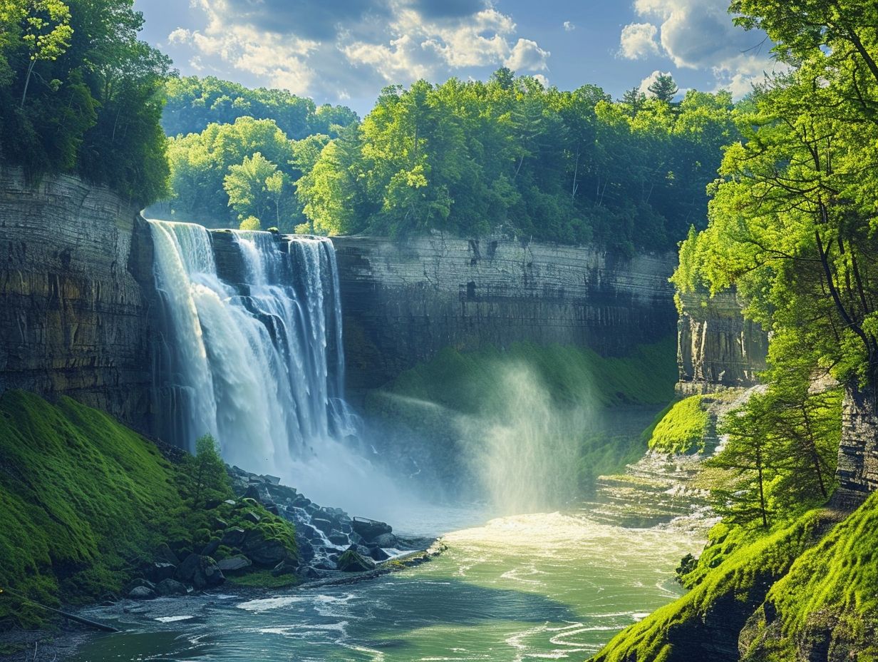 letchworth state park night sky