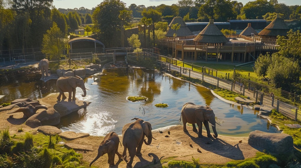 can you walk around west midlands safari park