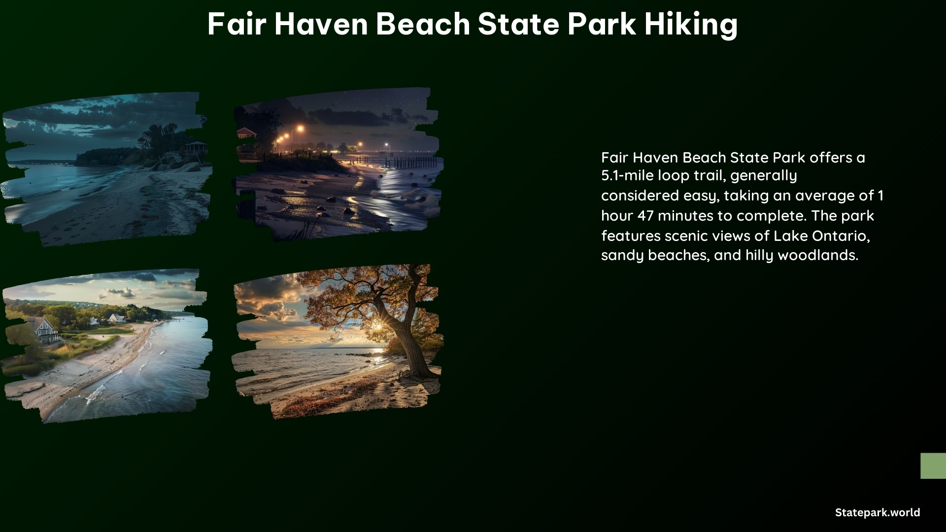 Fair Haven Beach State Park Hiking