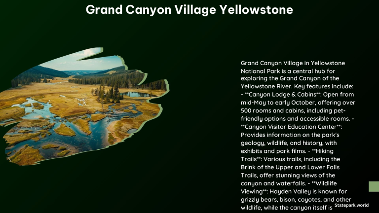 Grand Canyon Village Yellowstone