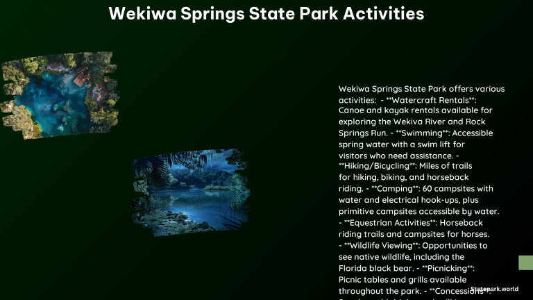 Wekiwa Springs State Park Activities