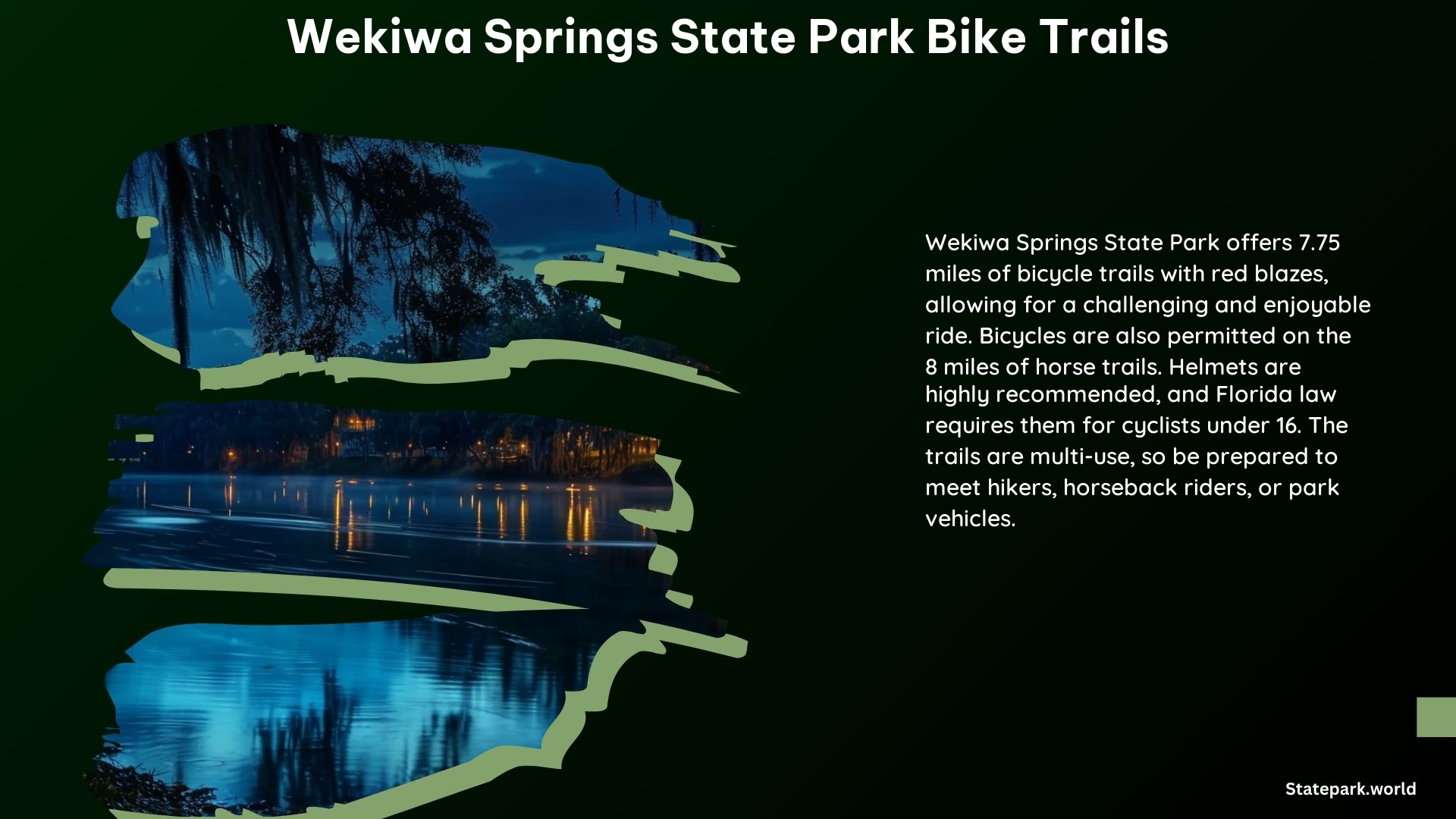 Wekiwa Springs State Park Bike Trails