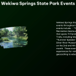 Wekiwa Springs State Park Events