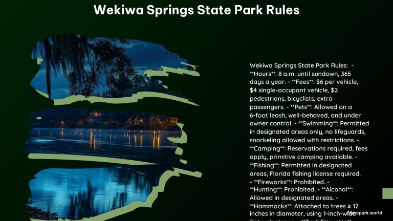 Wekiwa Springs State Park Rules