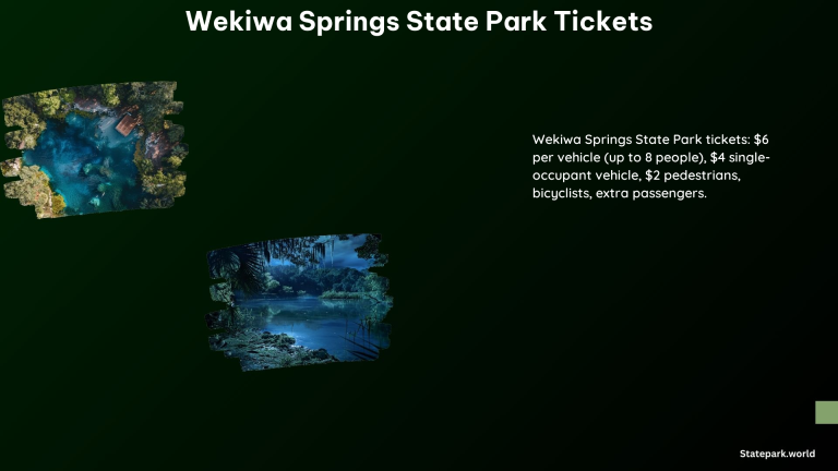 Wekiwa Springs State Park Tickets