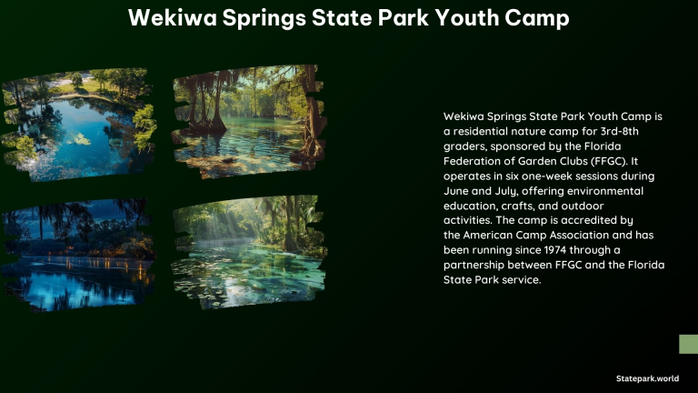 Wekiwa Springs State Park Youth Camp