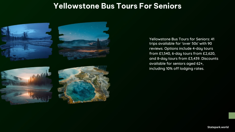 Yellowstone Bus Tours for Seniors