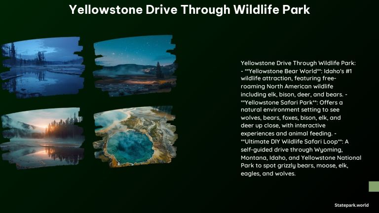 Yellowstone Drive Through Wildlife Park