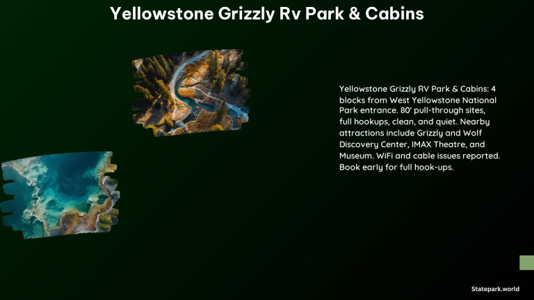 Yellowstone Grizzly RV Park Cabins