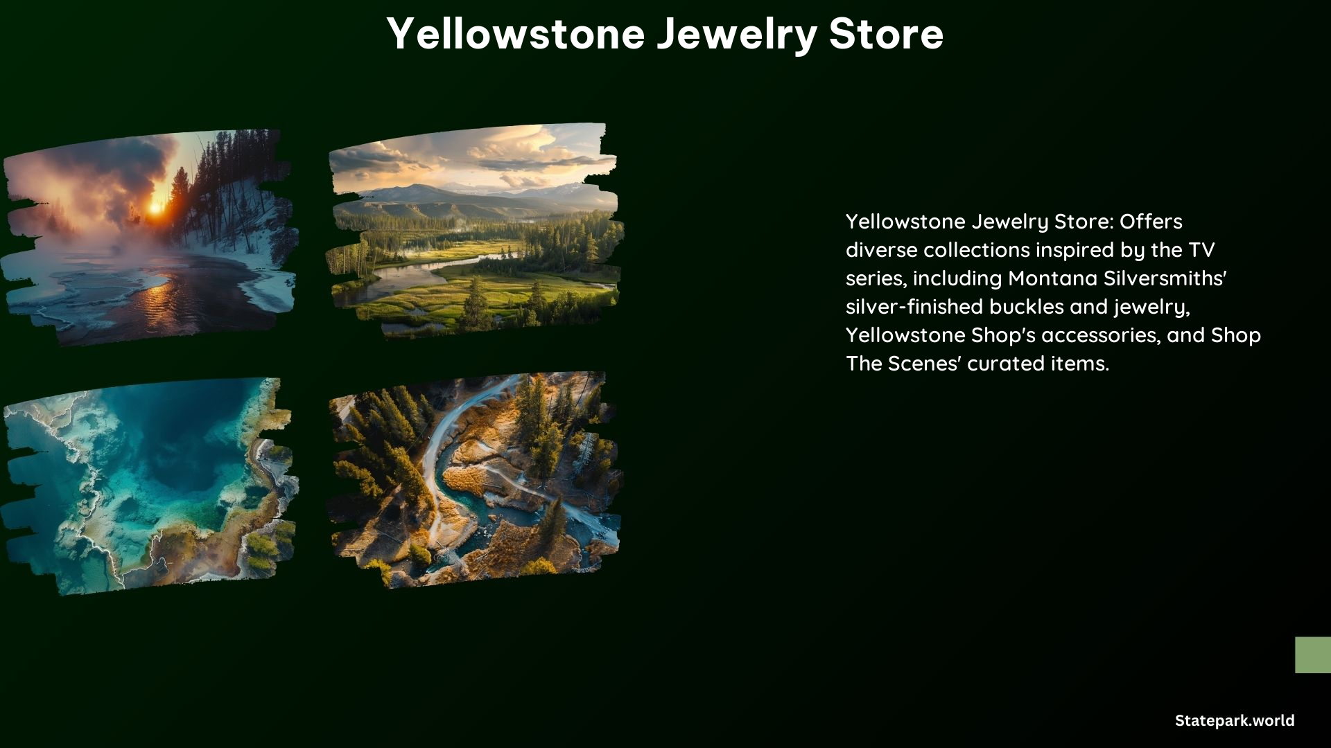 Yellowstone Jewelry Store