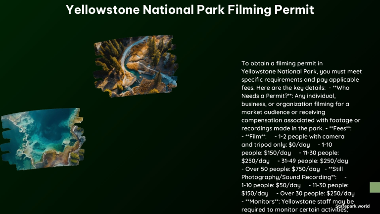 Yellowstone National Park Filming Permit