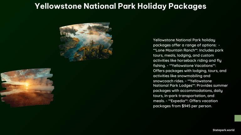 Yellowstone National Park Holiday Packages