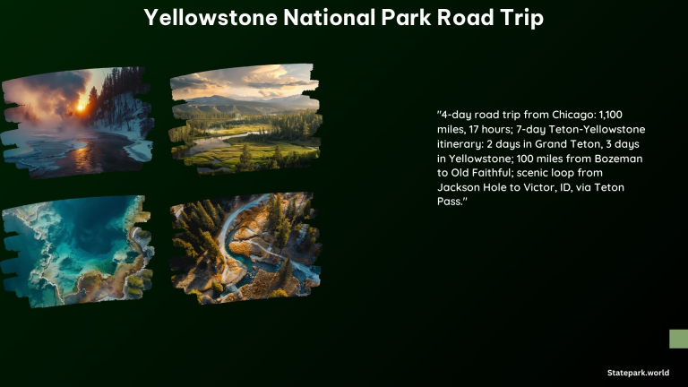 Yellowstone National Park Road Trip