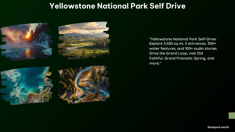 Yellowstone National Park Self Drive