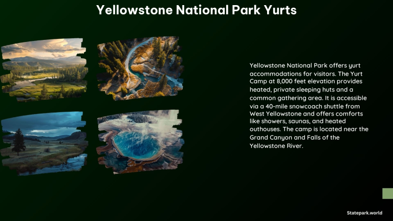 Yellowstone National Park Yurts