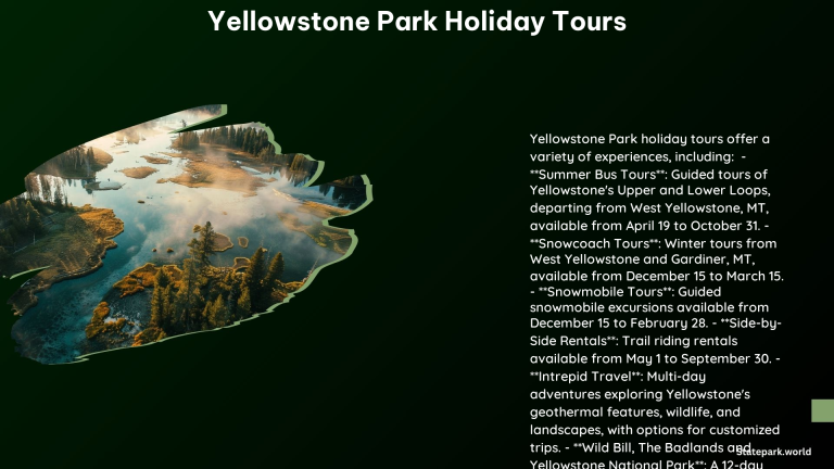 Yellowstone Park Holiday Tours