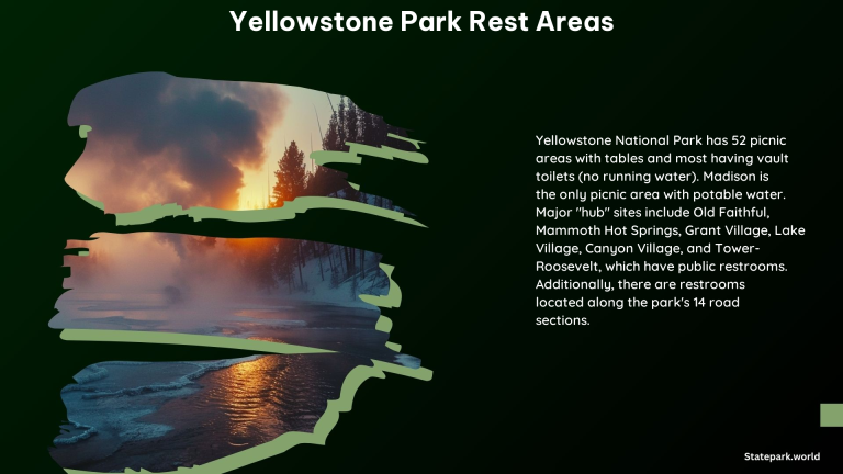 Yellowstone Park Rest Areas