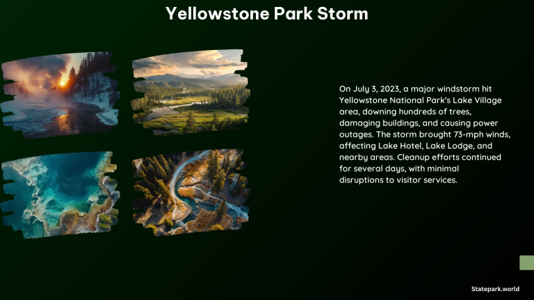 Yellowstone Park Storm