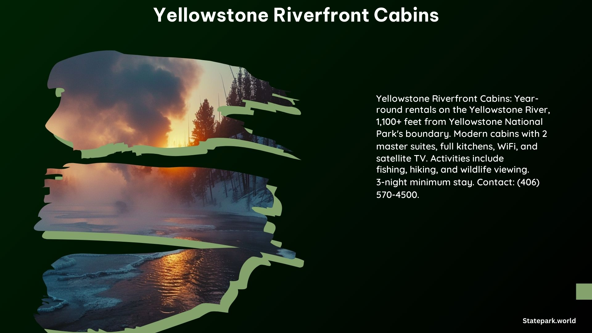 Yellowstone Riverfront Cabins