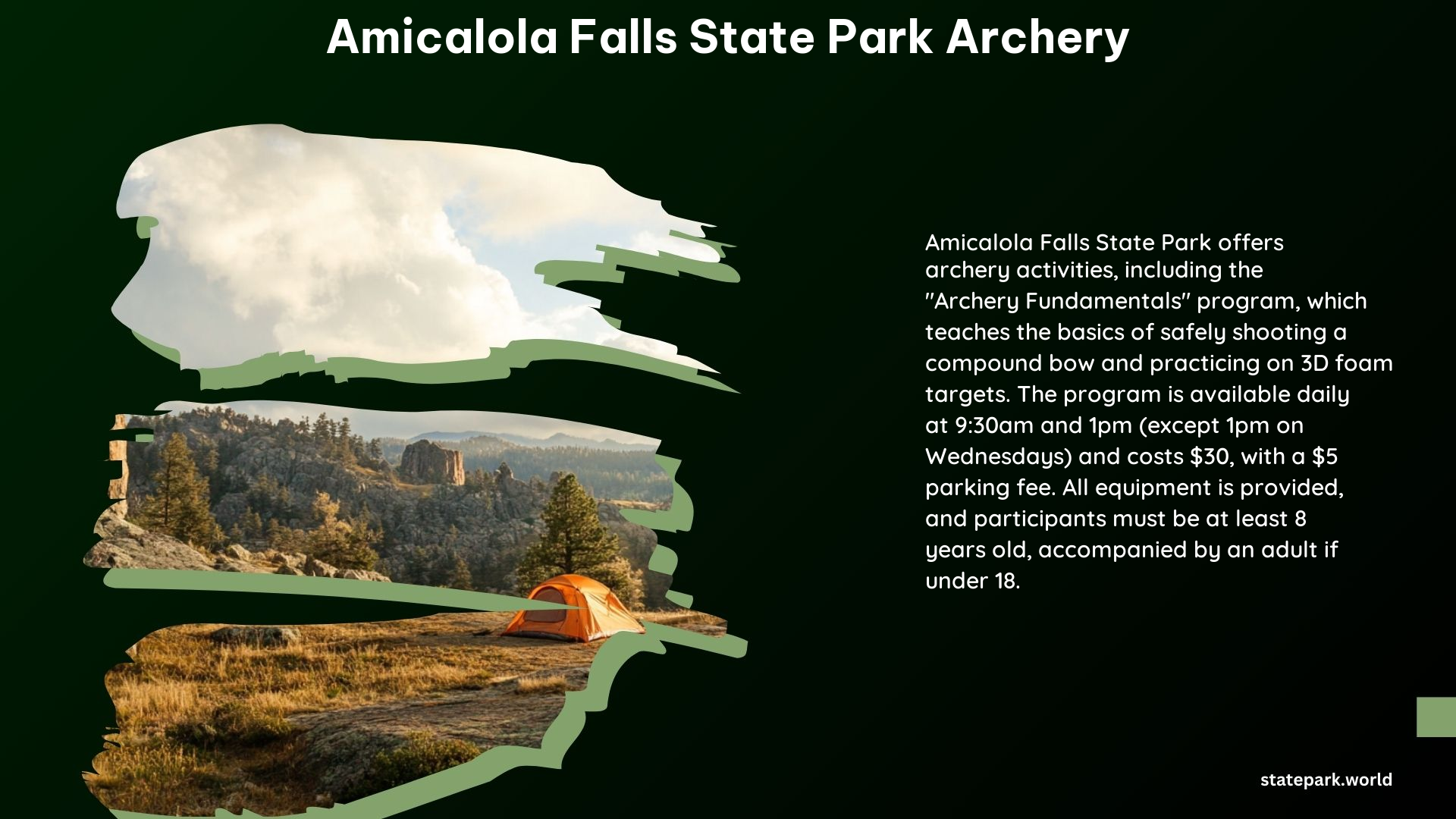 Amicalola Falls State Park Archery