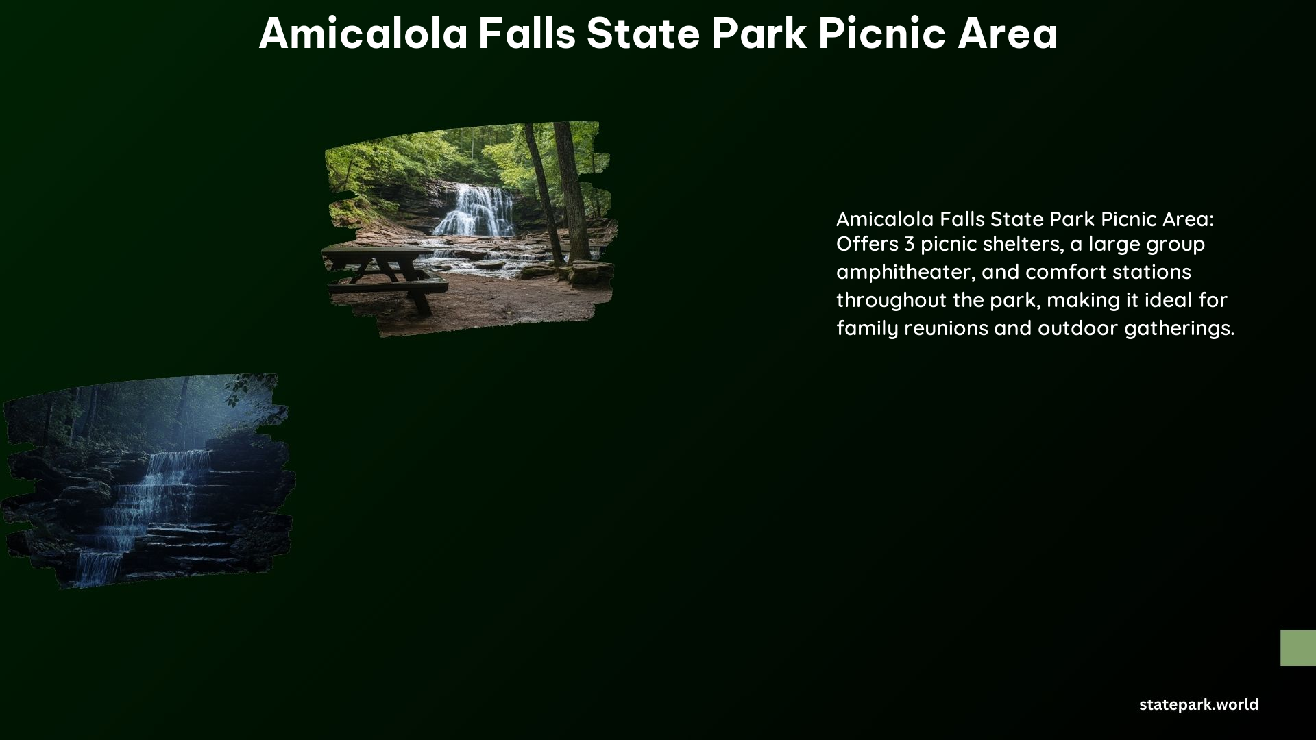 Amicalola Falls State Park Picnic Area