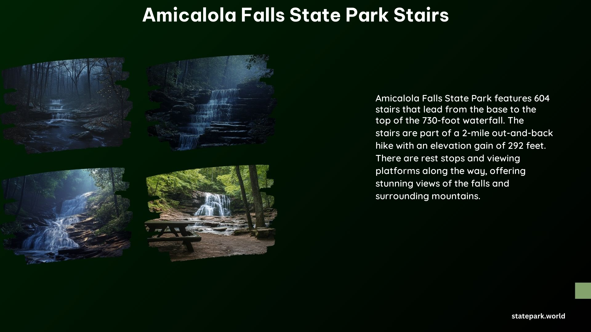 Amicalola Falls State Park Stairs