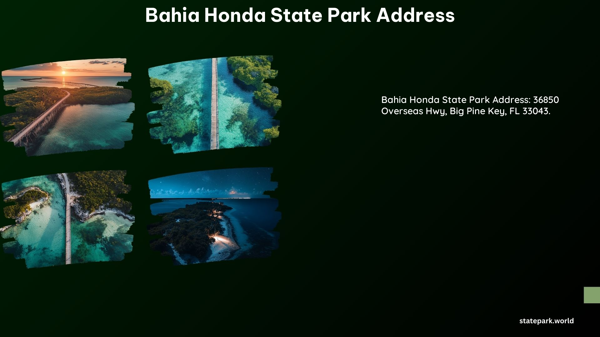 Bahia Honda State Park Address