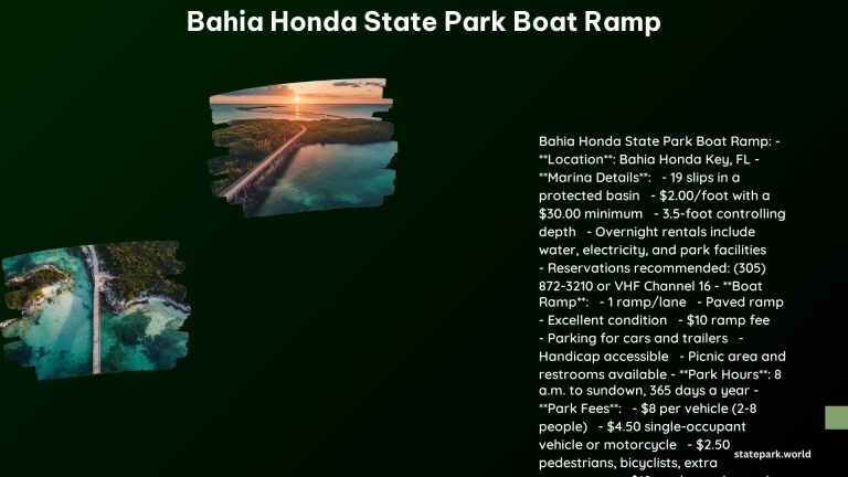 Bahia Honda State Park Boat Ramp