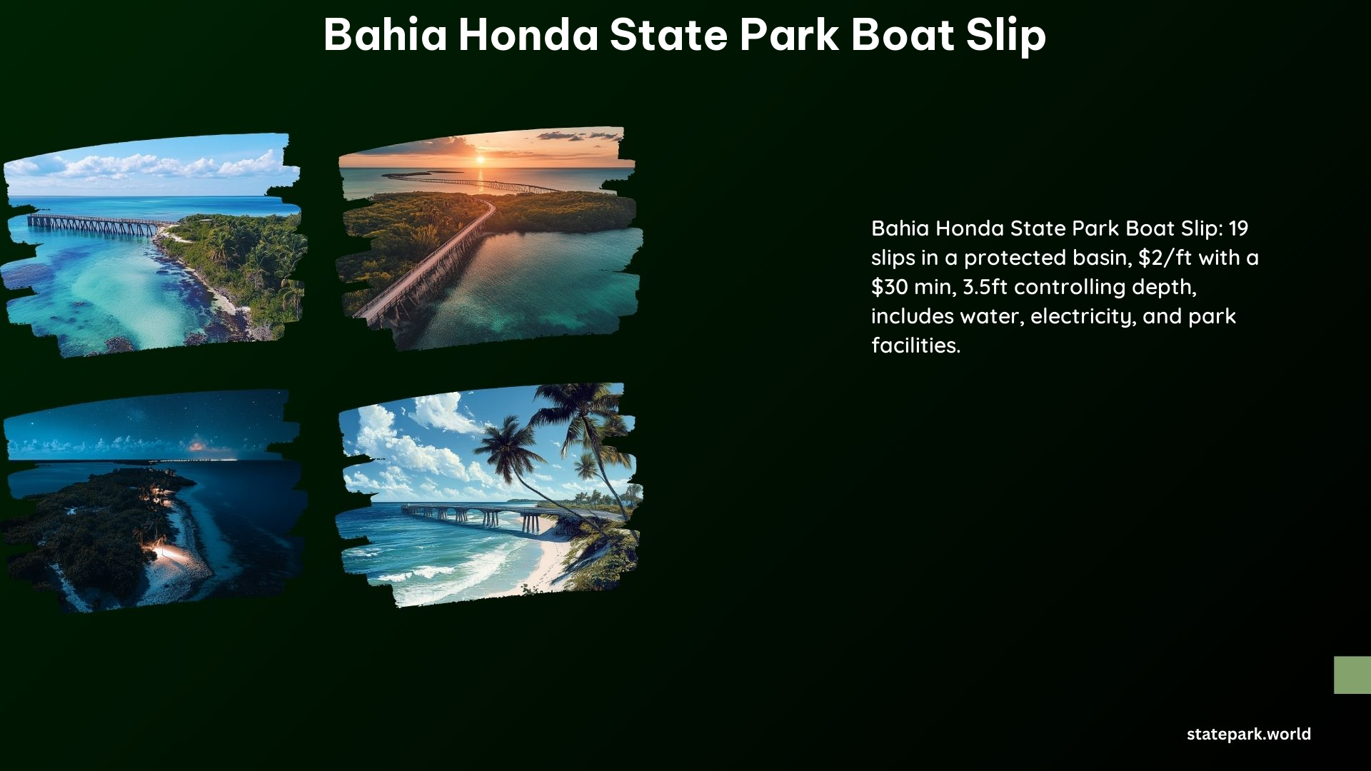 Bahia Honda State Park Boat Slip