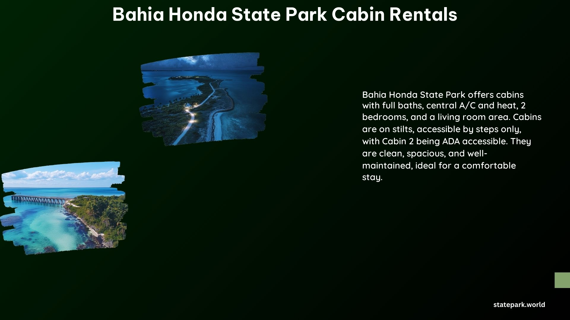 Bahia Honda State Park Cabin Rentals