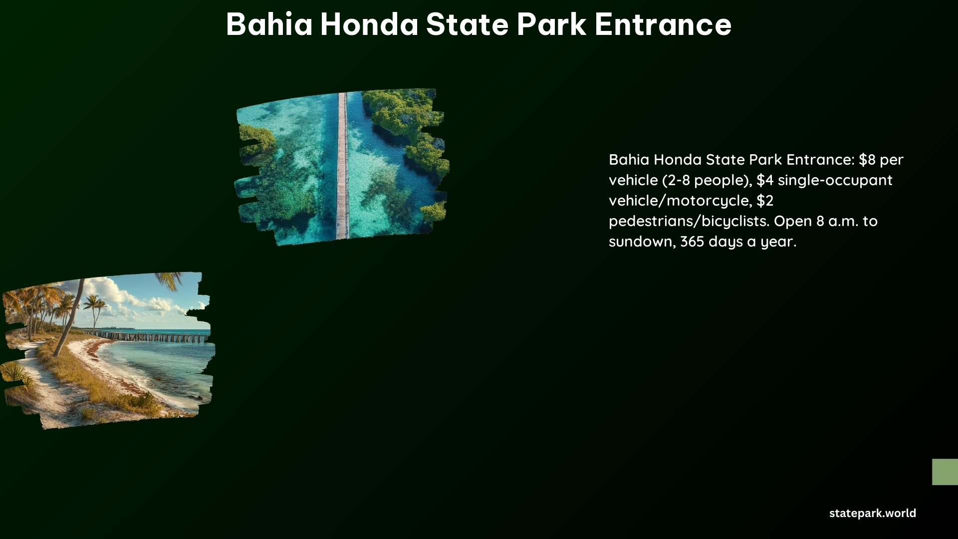 Bahia Honda State Park Entrance