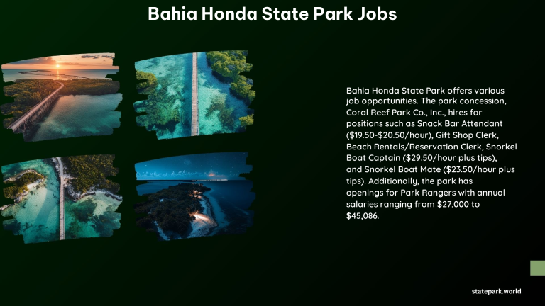 Bahia Honda State Park Jobs