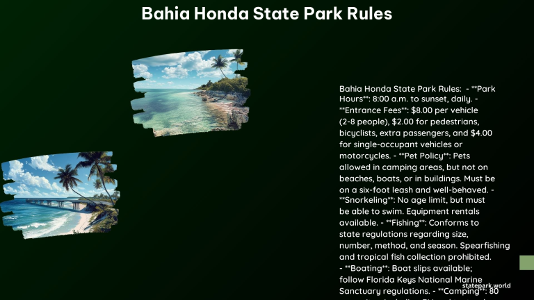 Bahia Honda State Park Rules