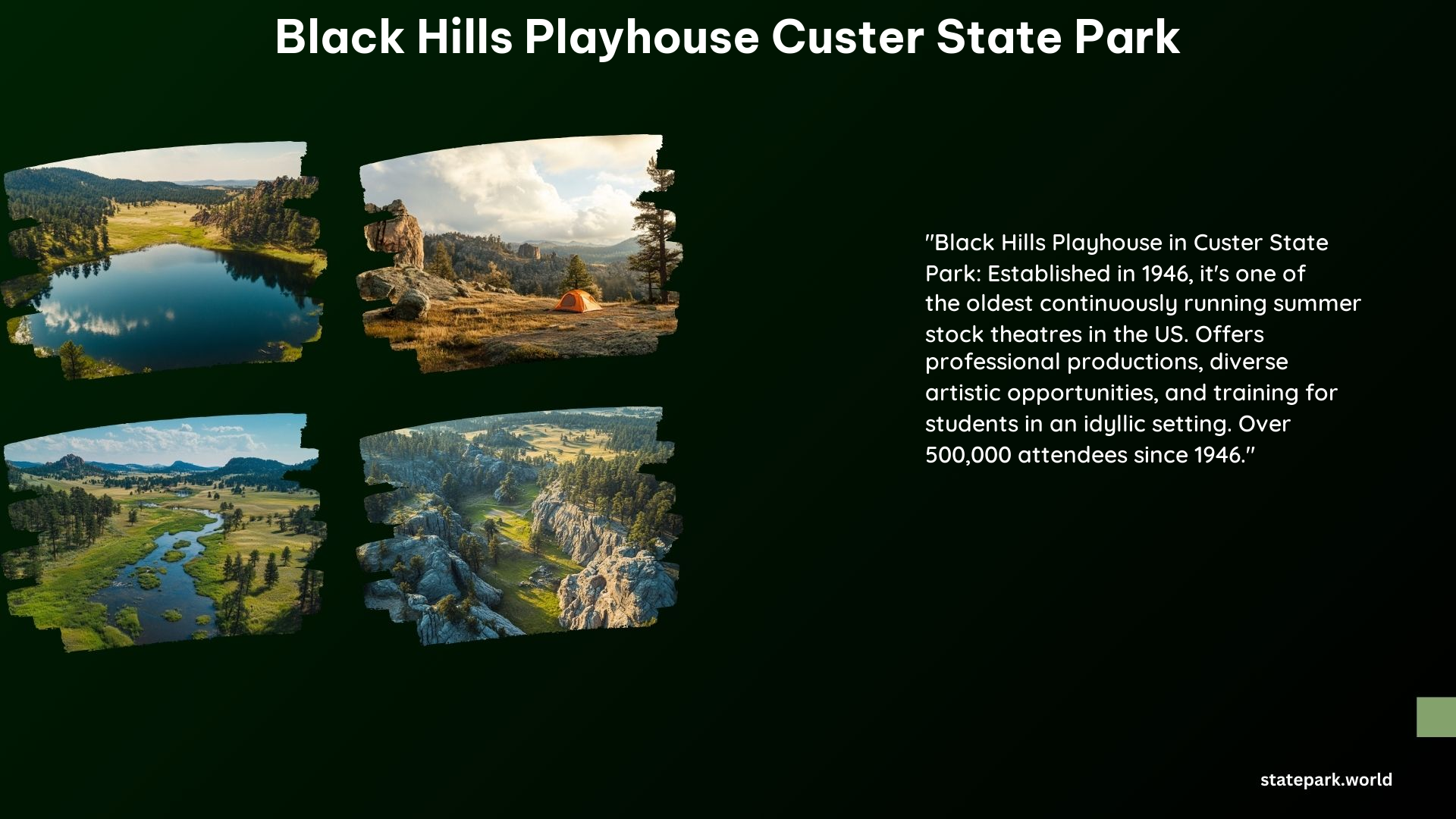 Black Hills Playhouse Custer State Park