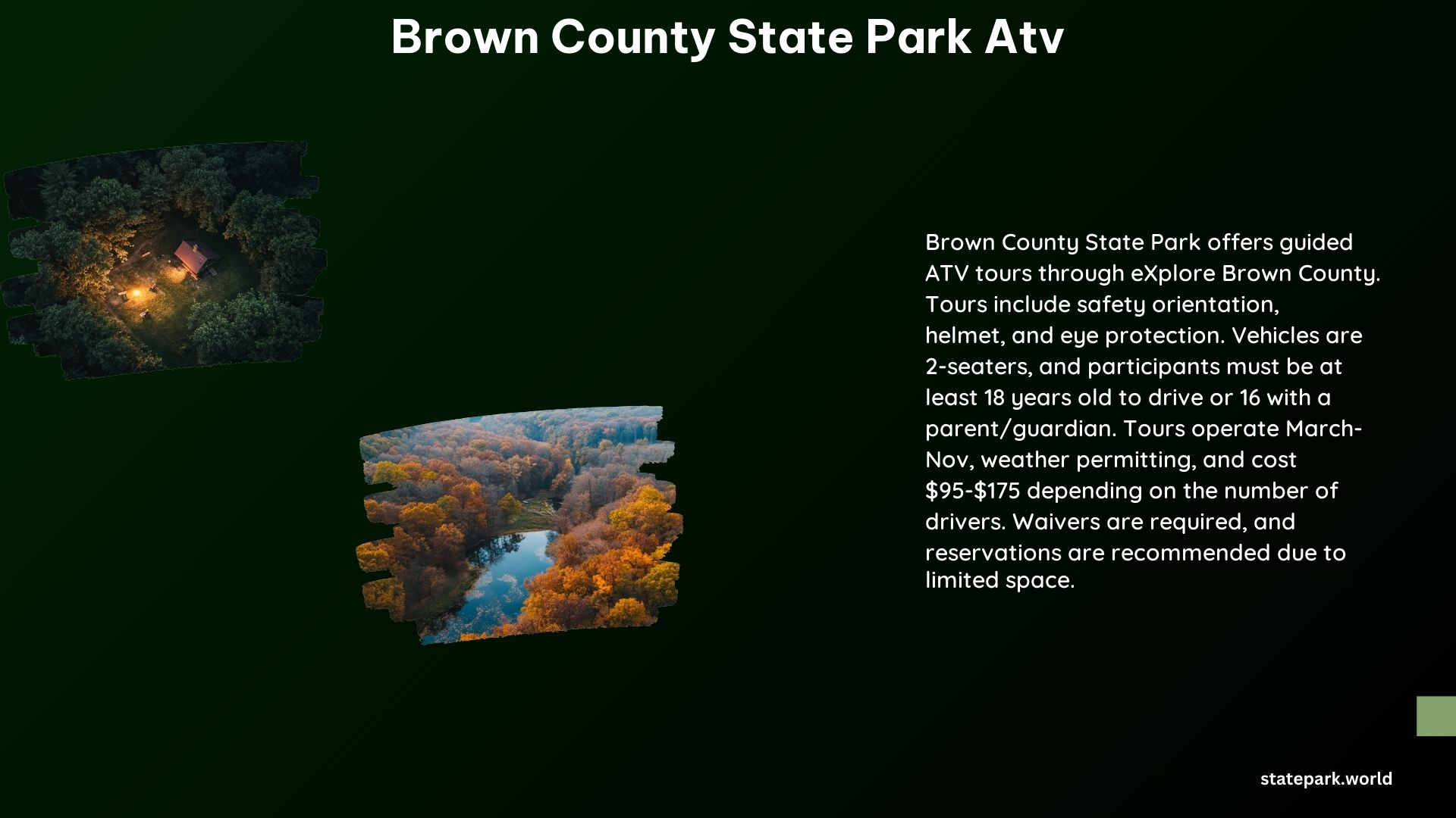 Brown County State Park ATV