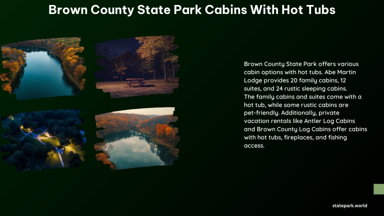 Brown County State Park Cabins With Hot Tubs