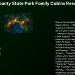 Brown County State Park Family Cabins Reservations