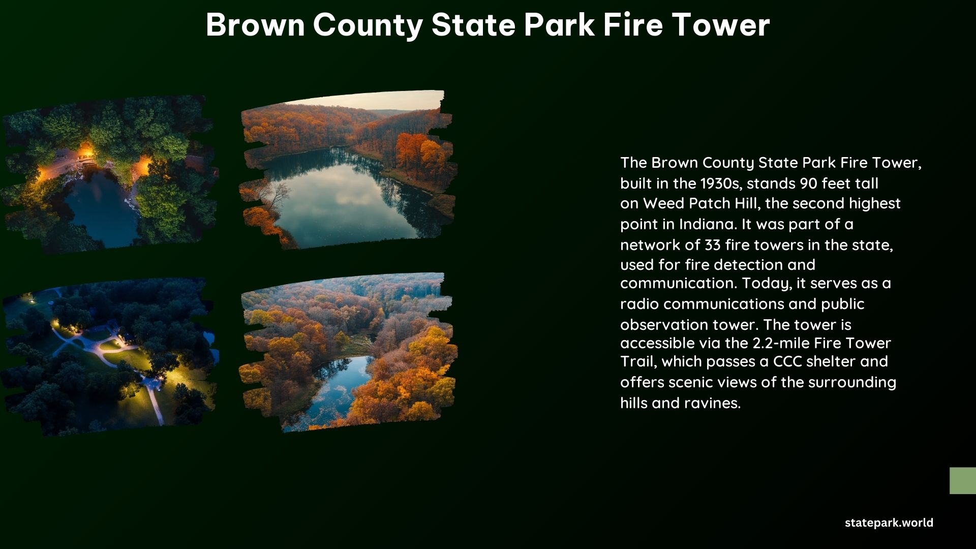 Brown County State Park Fire Tower