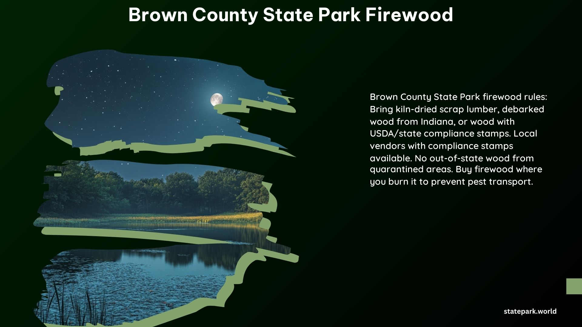 Brown County State Park Firewood