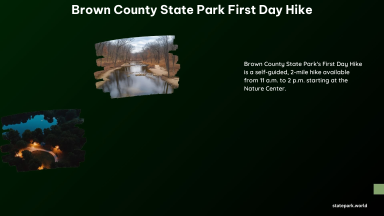 Brown County State Park First Day Hike