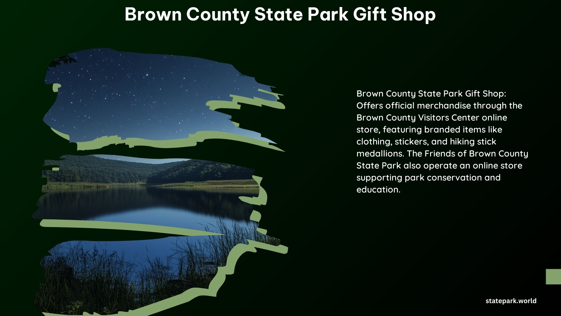 Brown County State Park Gift Shop