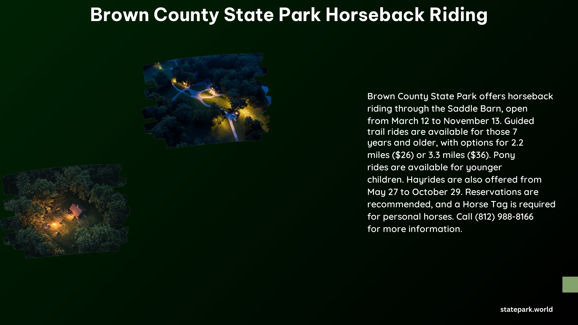 Brown County State Park Horseback Riding