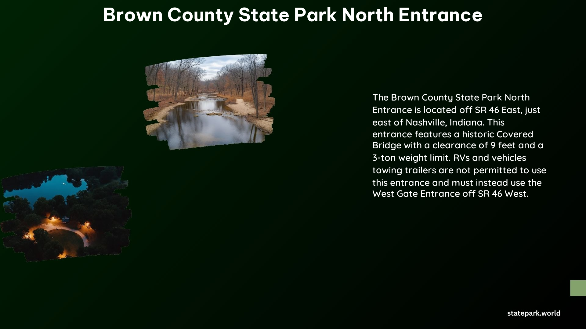 Brown County State Park North Entrance