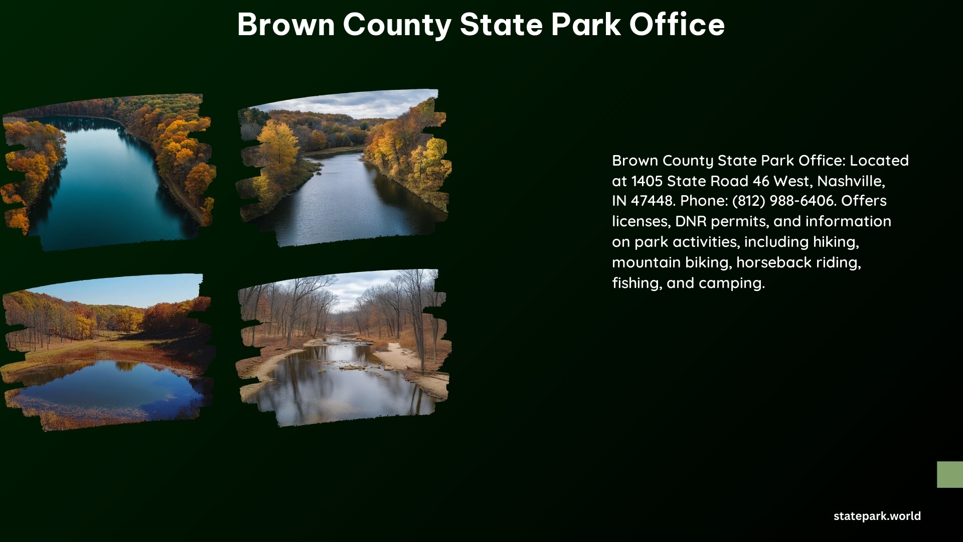 Brown County State Park Office