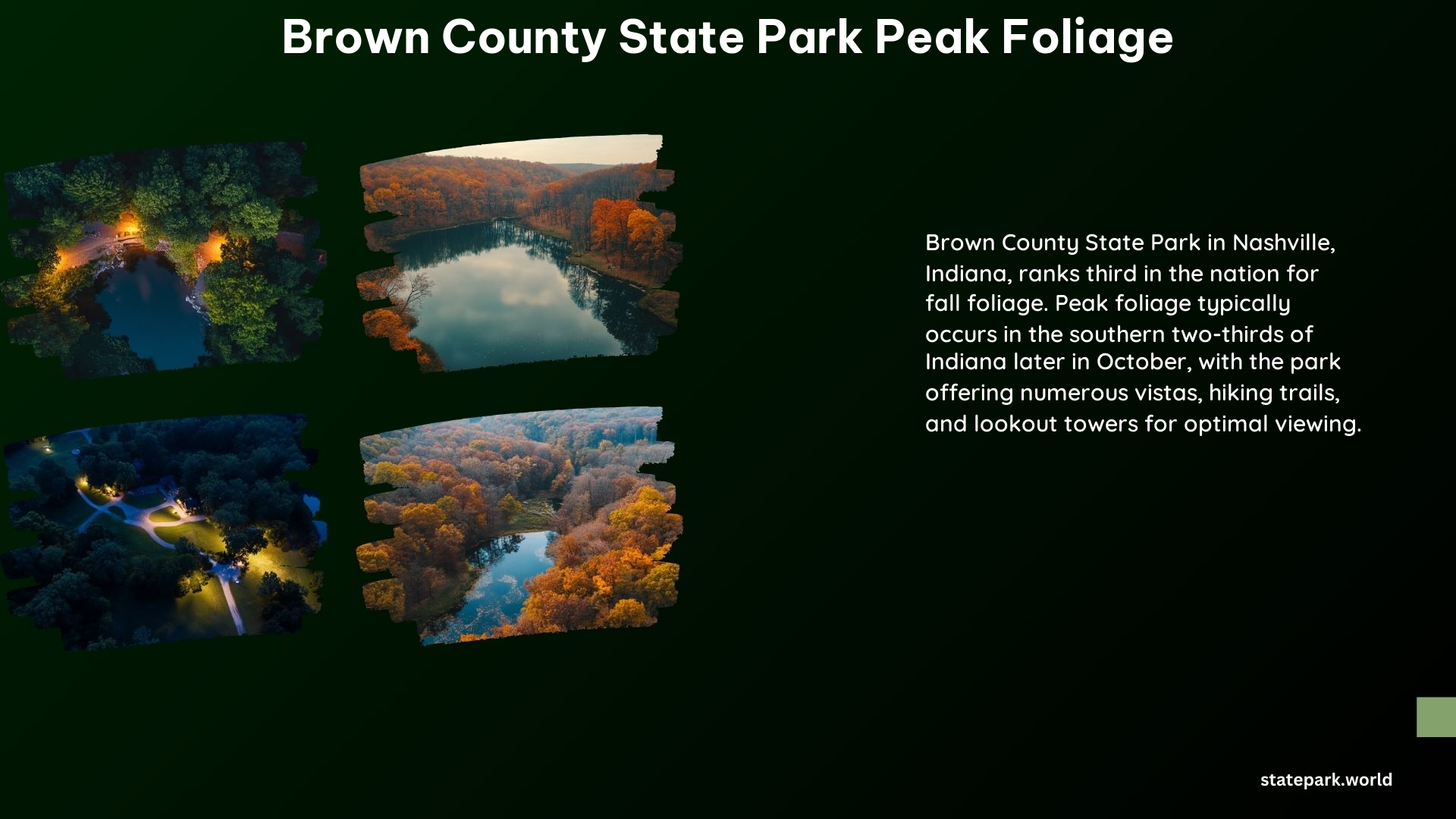 Brown County State Park Peak Foliage