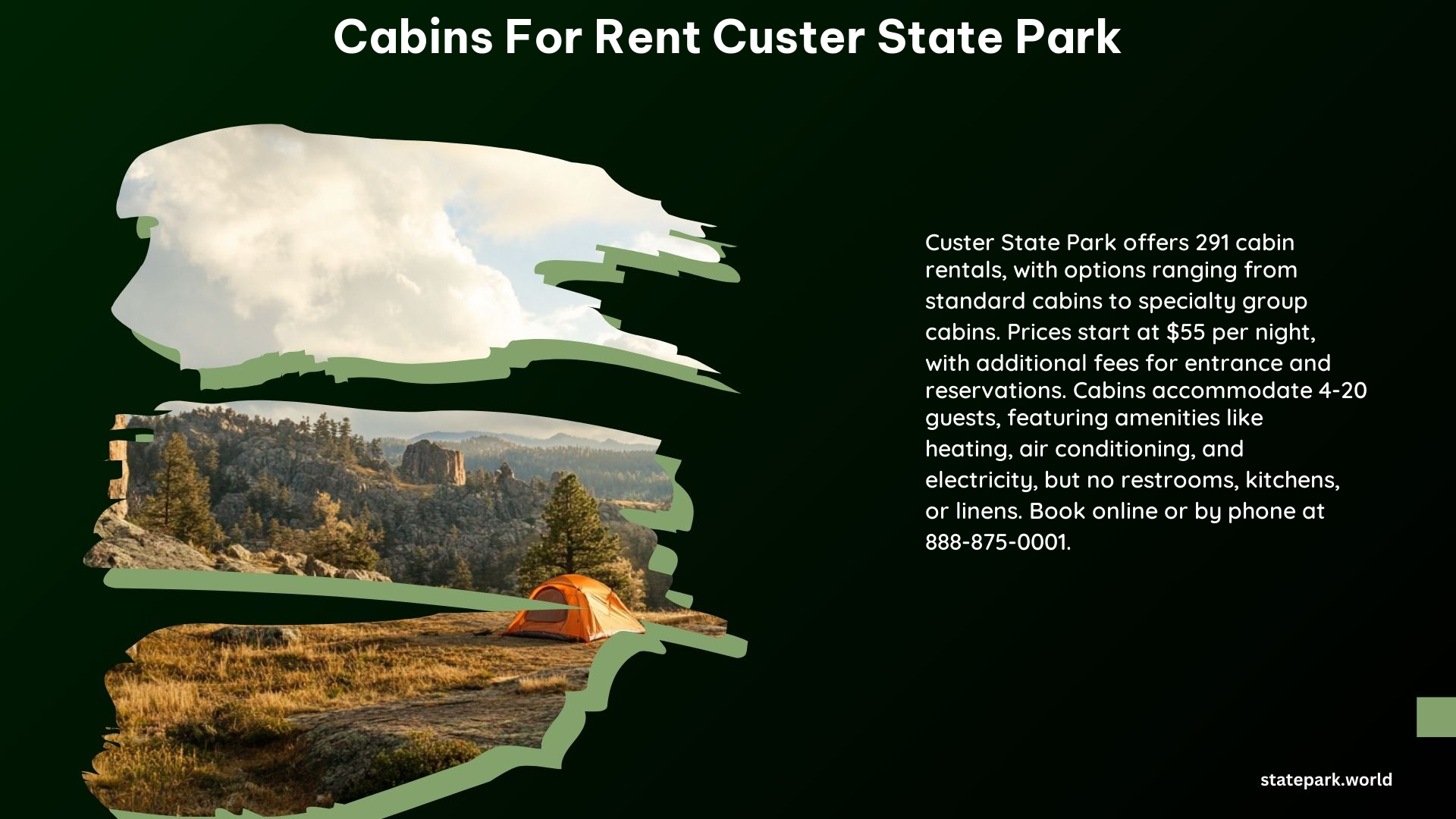 Cabins for Rent Custer State Park