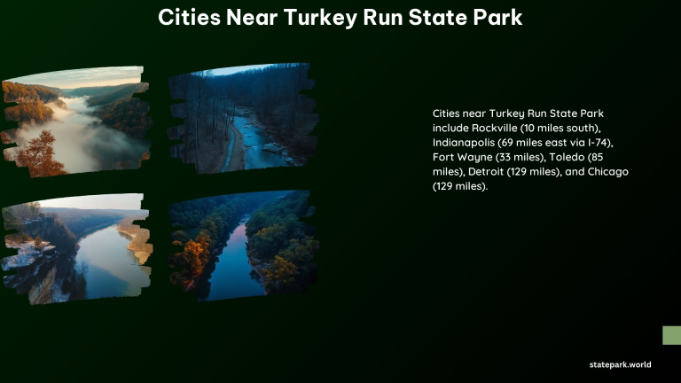 Cities Near Turkey Run State Park