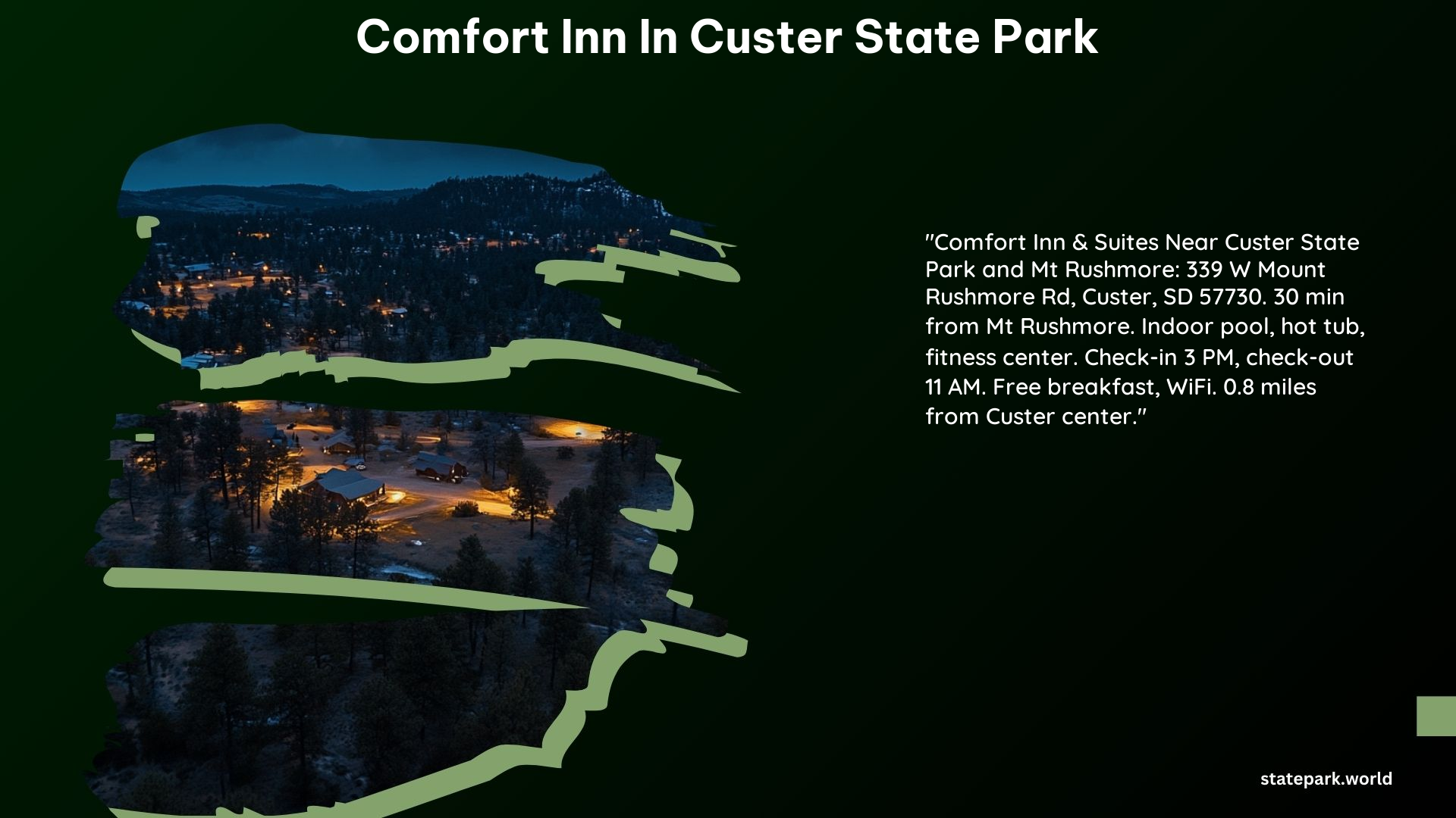 Comfort Inn in Custer State Park